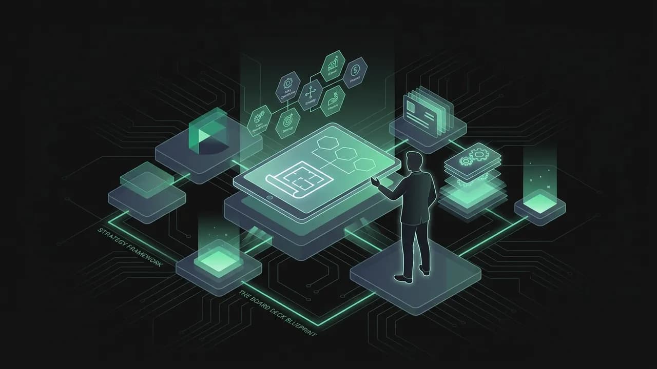 Strategy Framework: The Board Deck Blueprint — Board Meetings: Turning Your Investors into Your Edge