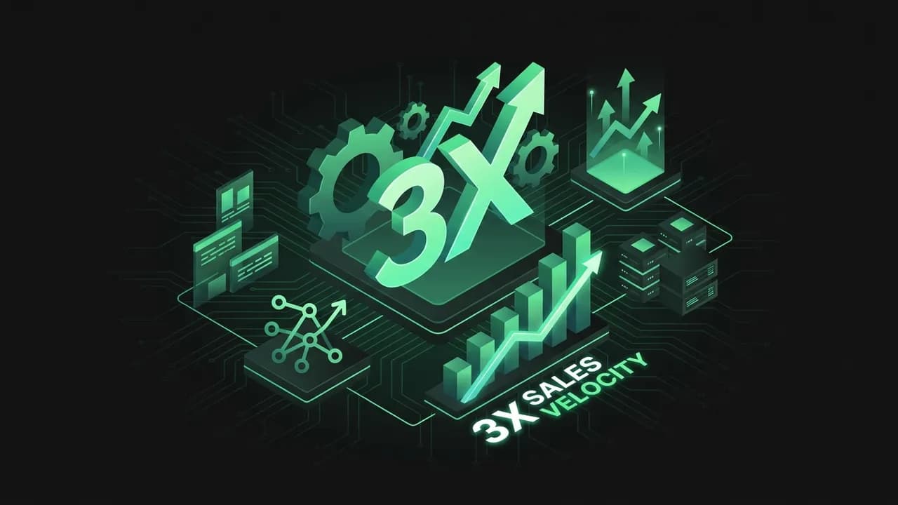 Case Study: The 3X Sales Velocity — CRM & Sales Automation: The Frictionless Pipeline