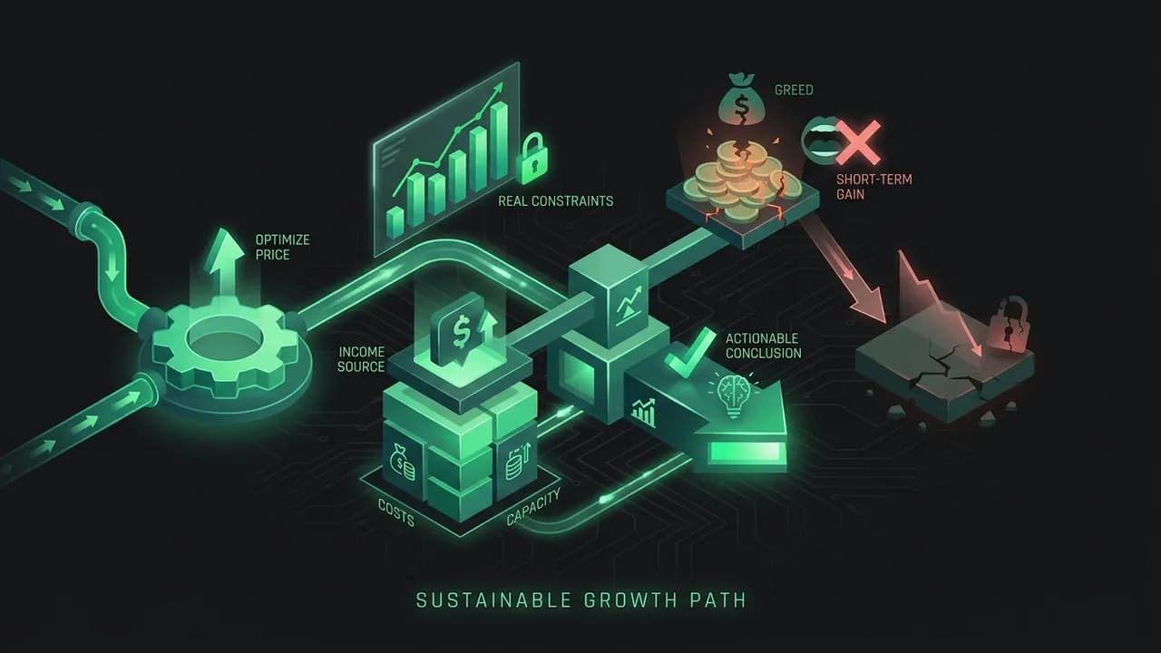 Actionable Conclusion: Optimize Price Around Real Constraints, Not Greed — Dynamic Pricing: How Airlines and Uber Maximize Revenue