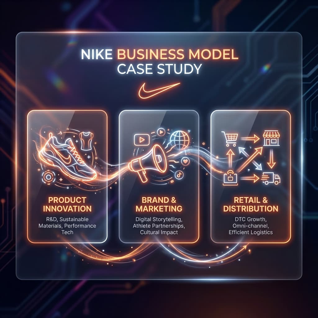 Nike Business Model: How the $120B Giant Survives by Selling 'Rebellion'