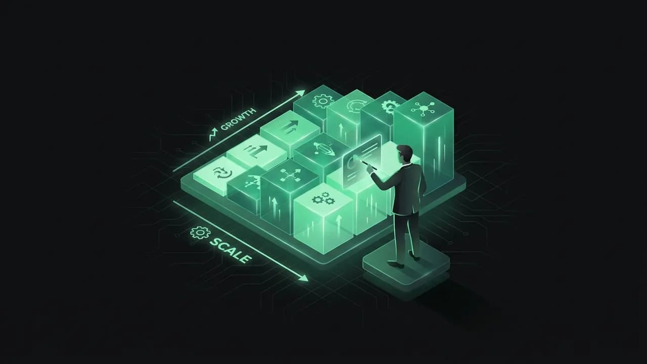 Key Concepts: The Efficiency Matrix — Outsourcing vs. Automation: The Human-in-the-Loop Hybrid Model