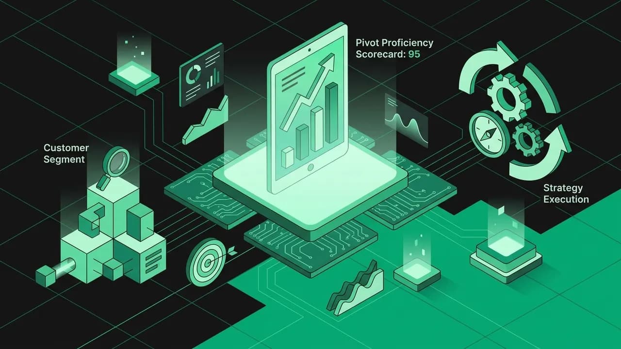 The Strategy: Executing The 'Pivot Proficiency Scorecard' — Pivot or Persevere: Signs You're Targeting the Wrong Audience