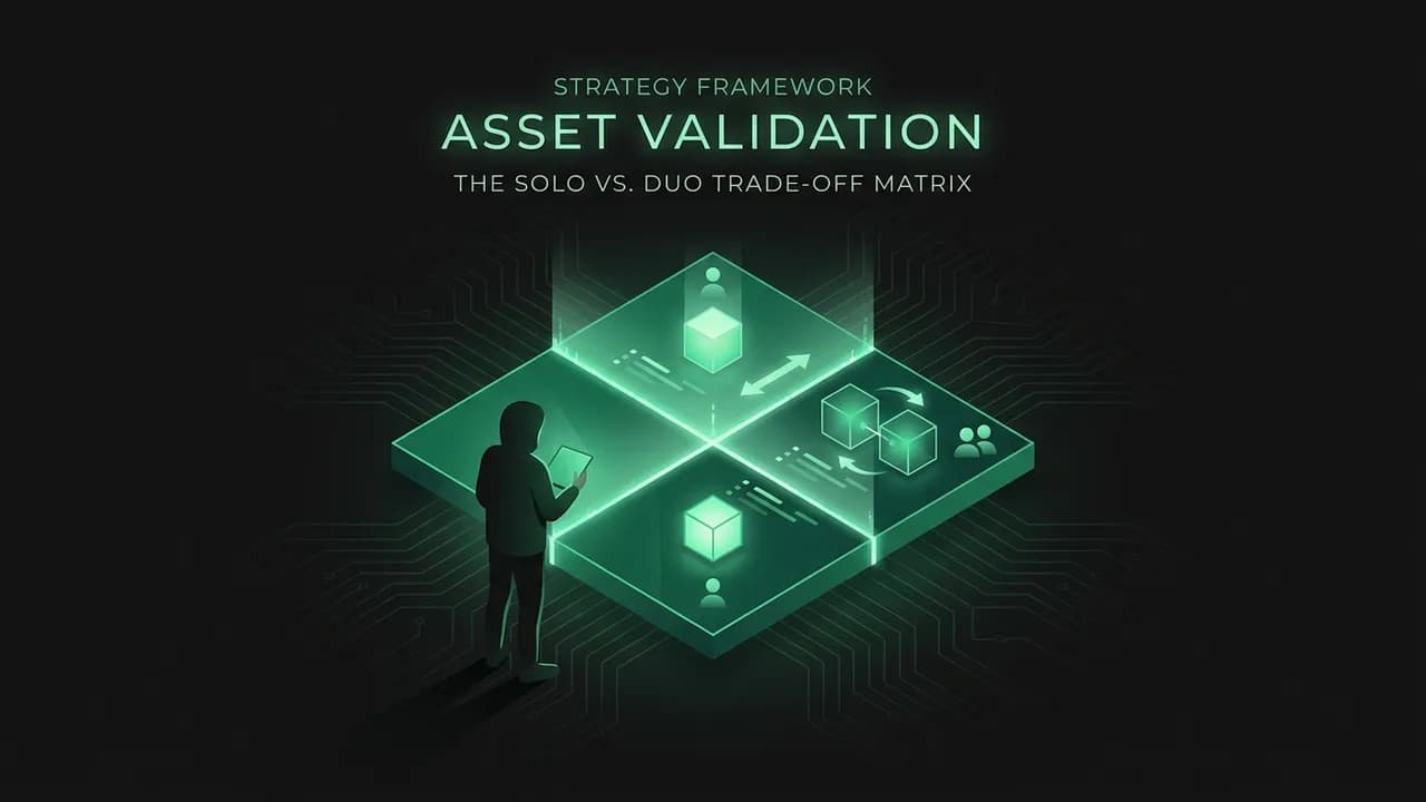 Strategy Framework: The Solo vs. Duo Trade-off Matrix — The CTO Dilemma: Founding Alone vs. Partnering Up