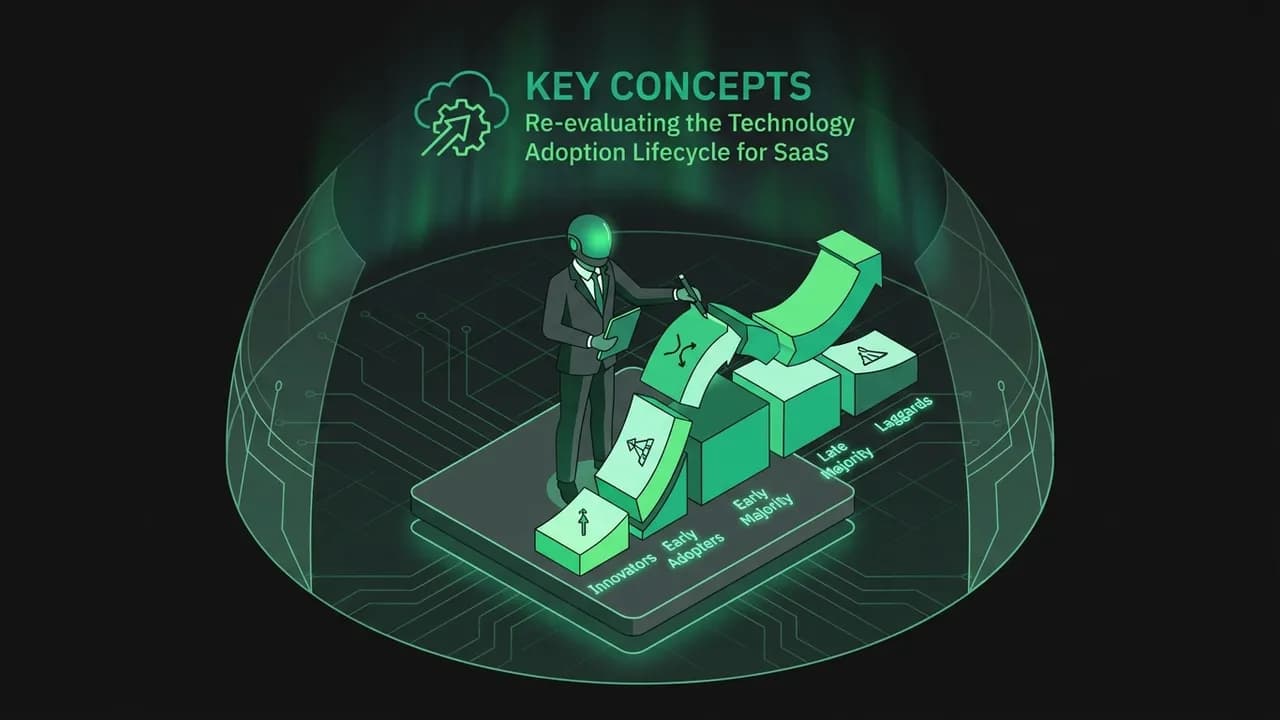 Key Concepts: Re-evaluating the Technology Adoption Lifecycle for SaaS — The Early Adopter Myth: Finding People Who Actually Pay