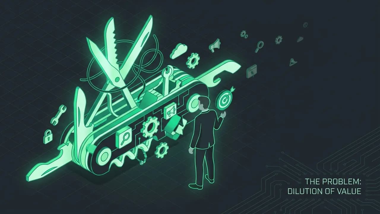 The Problem: The 'Swiss Army Knife' Syndrome and the Dilution of Value — Why "Everyone Needs This" is a Startup Death Sentence