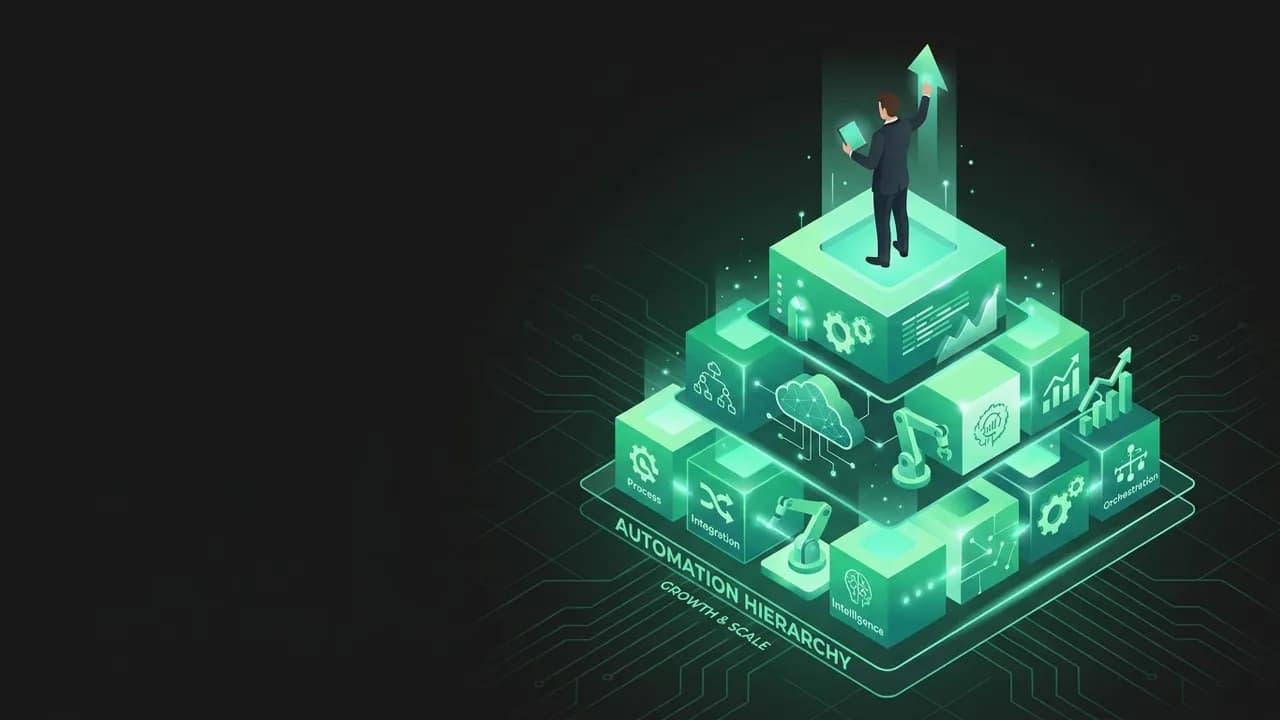 Key Concepts: The Automation Hierarchy — Automating Everything: The 'Rule of Three' Automation Loop