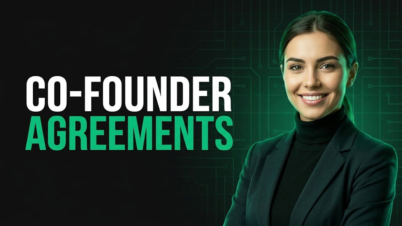 Co-Founder Agreements: Splitting Equity Without Fighting