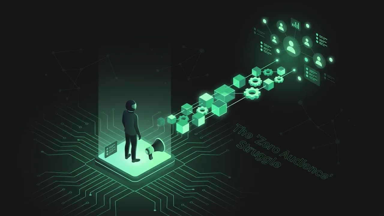 The Problem: The 'Zero Audience' Struggle — Co-Marketing: Doubling Reach by Partnering Up