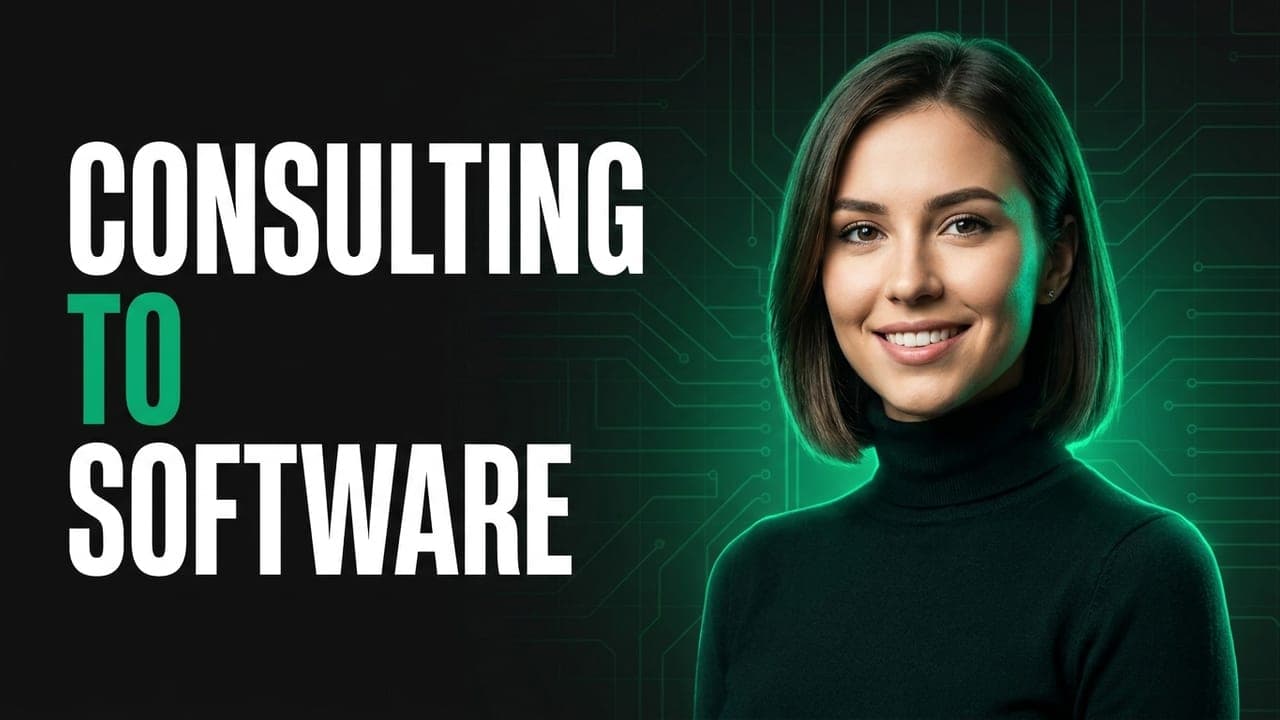 Consulting to Software: The Service-First Bridge