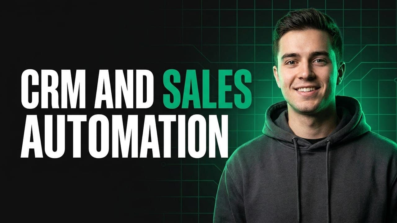 CRM & Sales Automation: The Frictionless Pipeline
