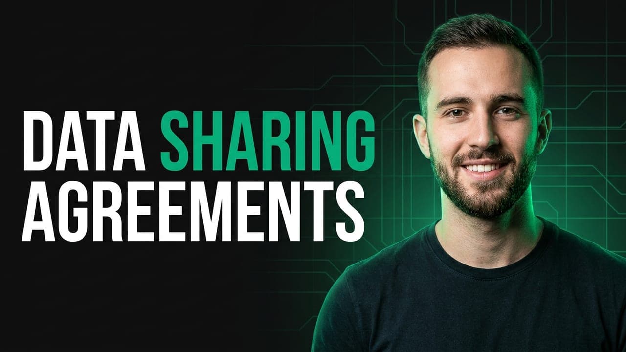 Data Sharing Agreements: Data as the New Currency