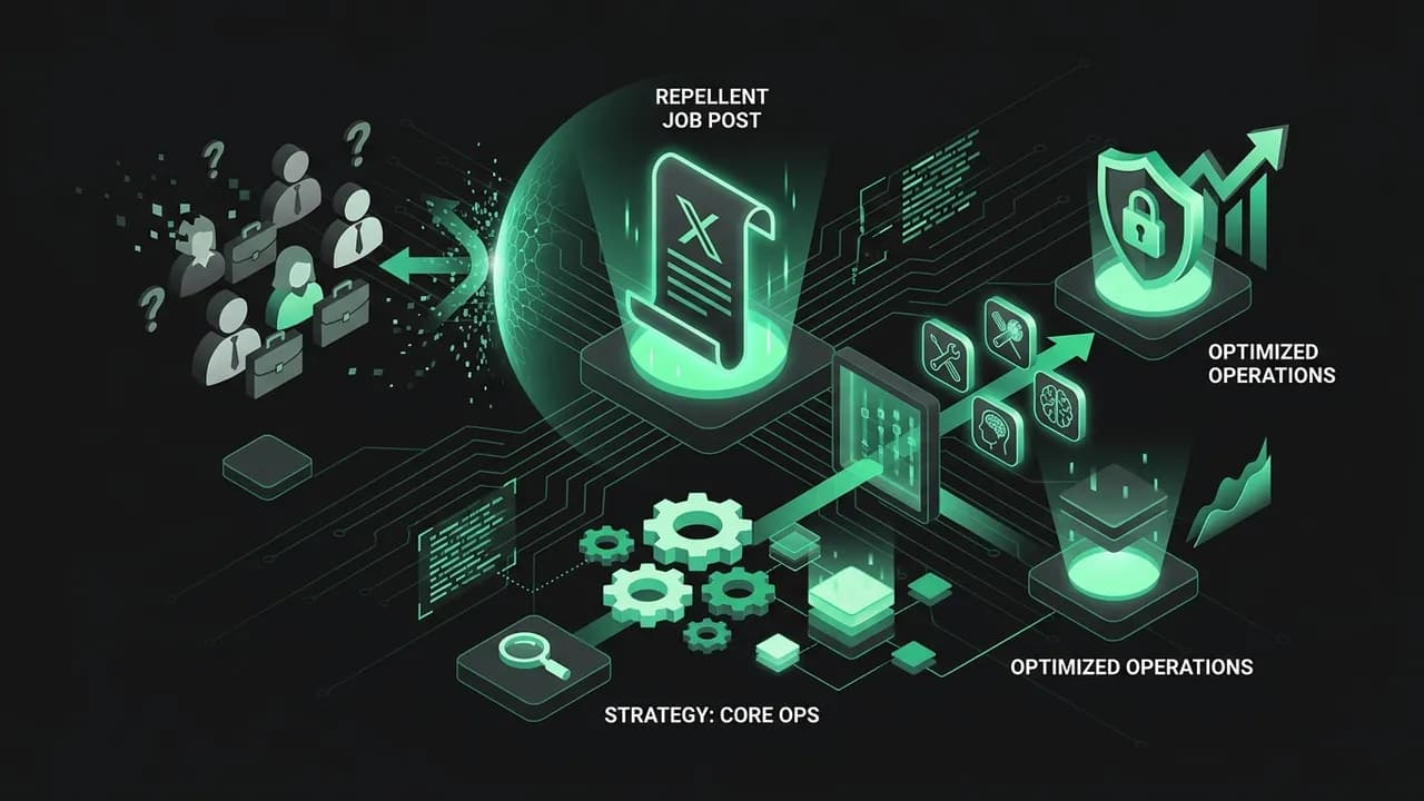 Strategy: The 'Repellent' Job Post — Hiring Strategy: Navigating the Generalist vs. Specialist Divide
