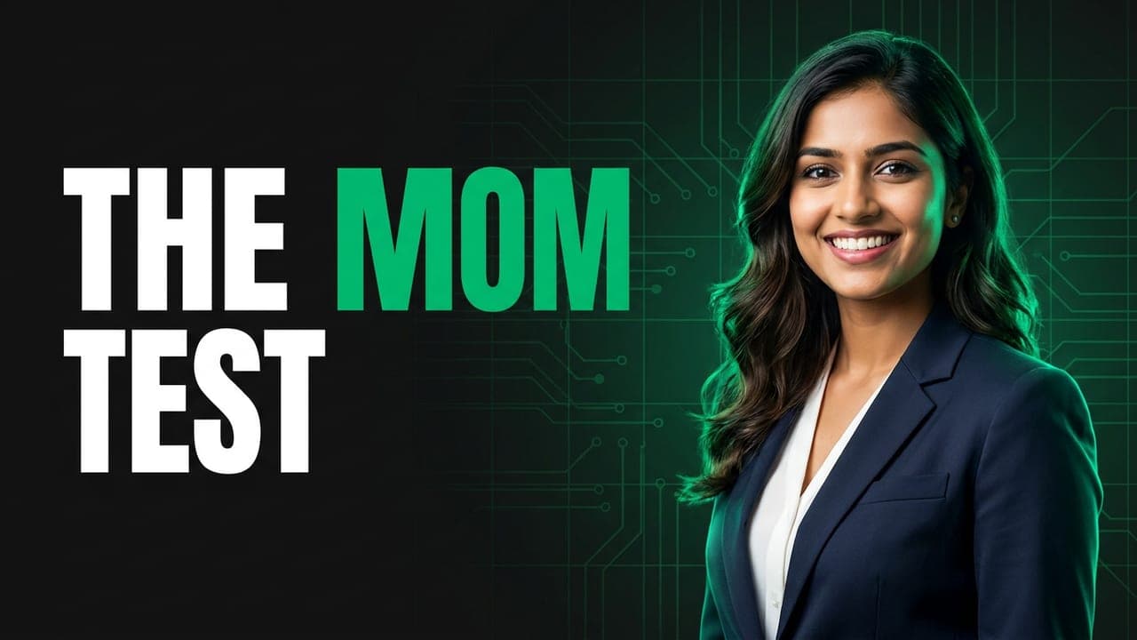 How to Talk to Users Without Being Awkward (The Mom Test)