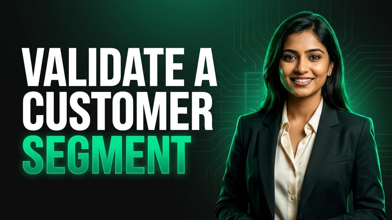 How to Validate a Customer Segment for $0