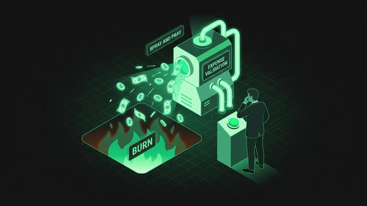The Problem: The 'Spray and Pray' Burn — Marketing Budget: How Much Should You Spend?