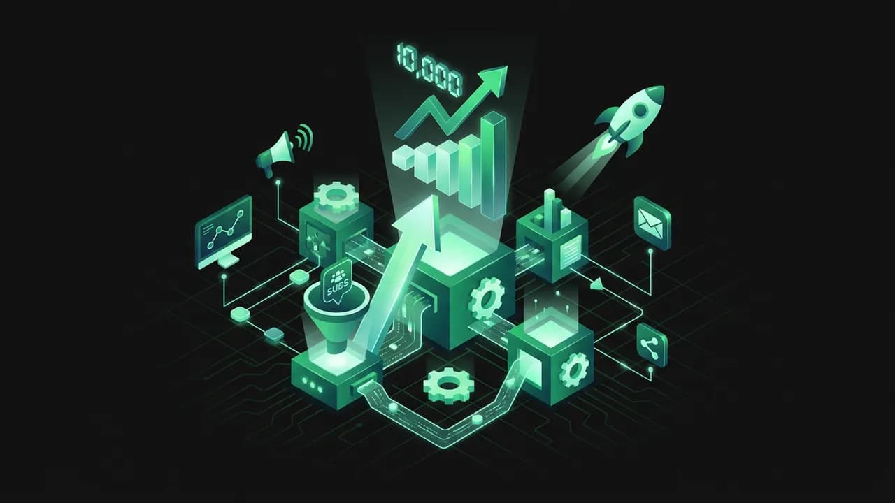 Growth Engine: How to Reach the First 10,000 Subscribers — Newsletter Growth: From 0 to 10k Subscribers
