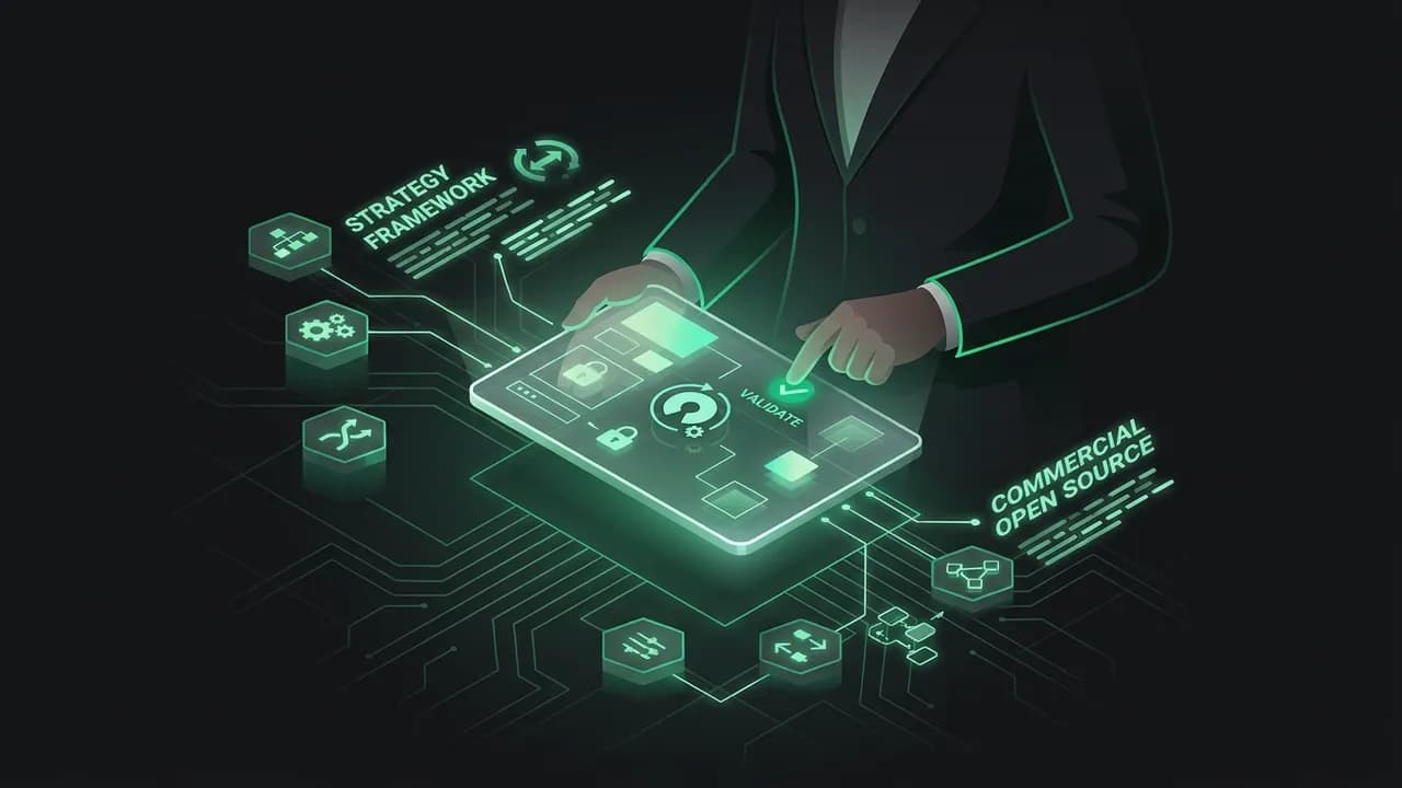 Strategy Framework: The Commercial Open Source (COSS) Playbook — Open Source Strategy: Giving Away Code to Win