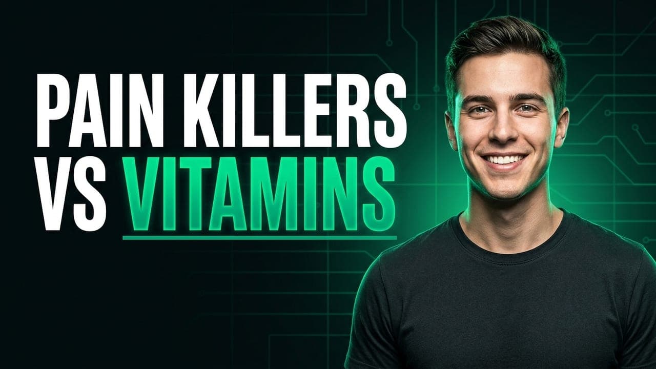 Pain Killers vs Vitamins: Which One Are You Building?