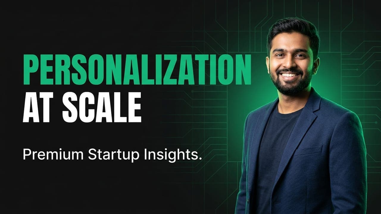 Personalization at Scale
