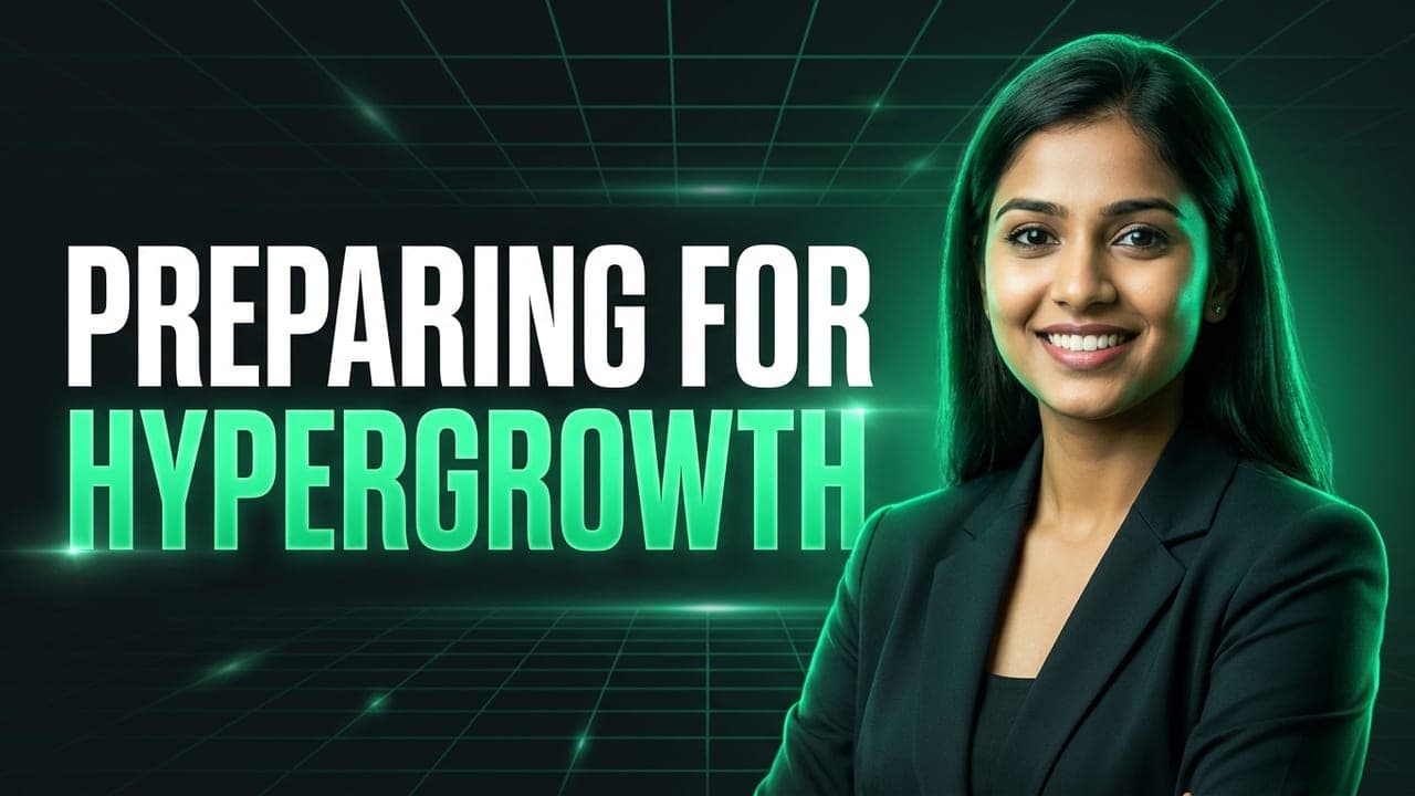 Preparing for Hypergrowth: The Exponential Engine Framework