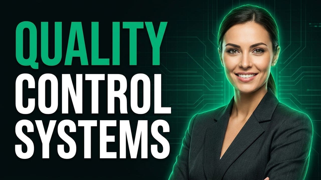 Quality Control Systems: The Total Quality Architecture (TQA)
