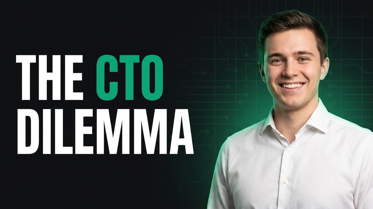 The CTO Dilemma: Founding Alone vs. Partnering Up