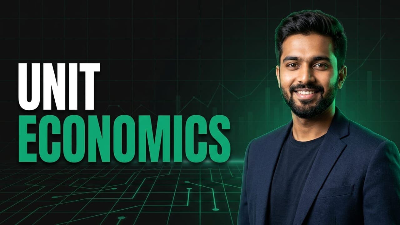 Unit Economics: The Most Important Slide in Your Deck